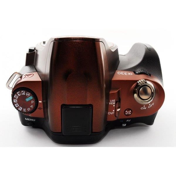 楽天市場】【中古】 ソニー SONY α330 希少なブラウン 標準＆超望遠