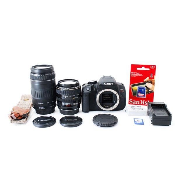 楽天市場】【中古】 キヤノン Canon EOS Kiss X6i 標準&望遠ダブル