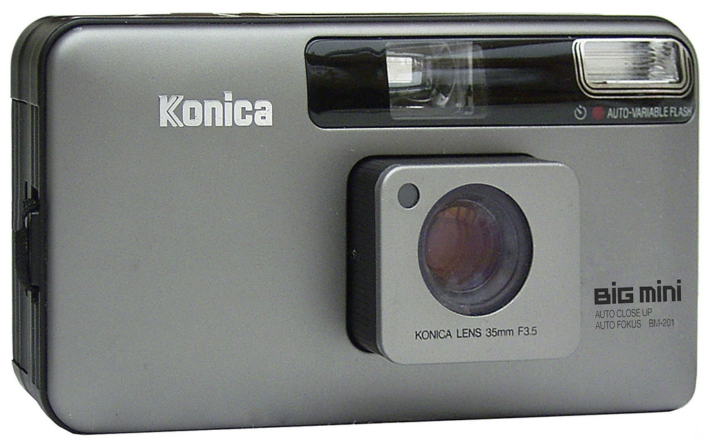 楽天市場】【中古】Konica コニカ BiG mini BM-201 ブラック : カメラ