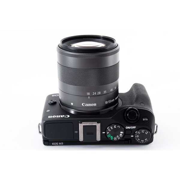 楽天市場】【中古】キヤノン Canon EOS M3 ブラック レンズキット Wi