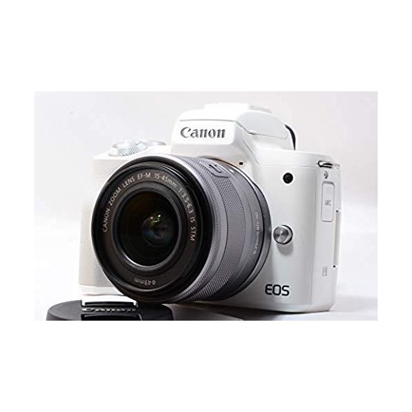 楽天市場】【中古】キヤノン Canon EOS Kiss M ホワイト