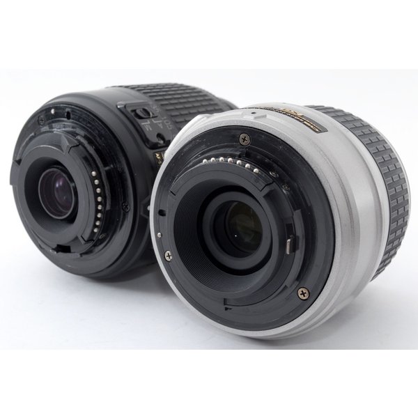楽天市場】【中古】ニコン Nikon D40 ダブルズームセット シルバー 美