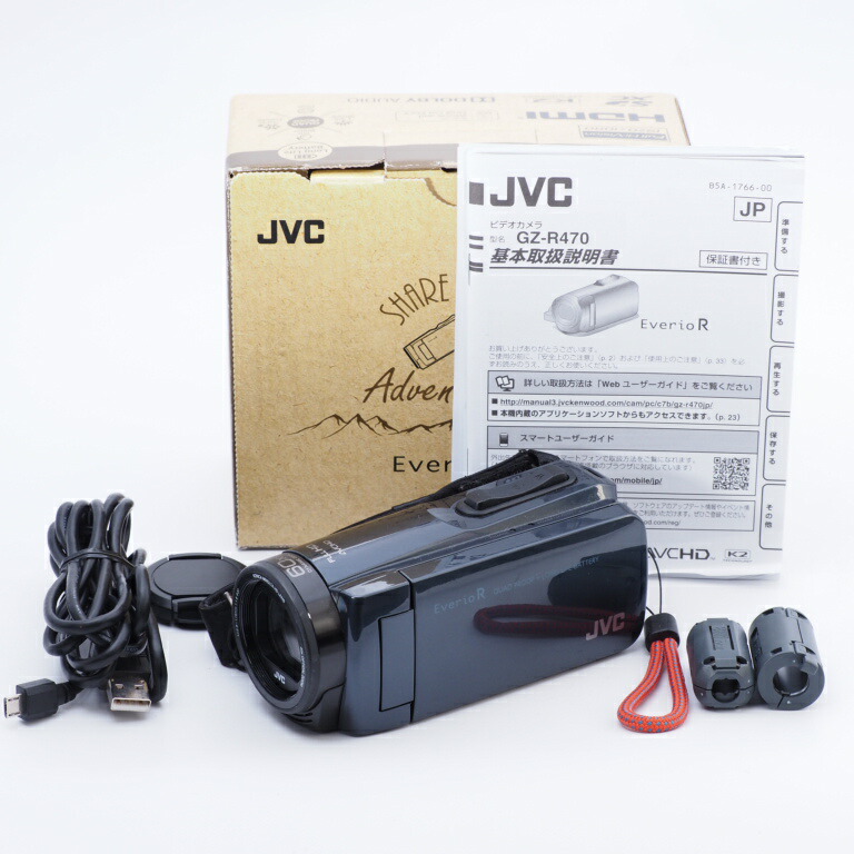 楽天市場】JVCKENWOOD JVC ビデオカメラ Everio R 防水 防塵 32GB