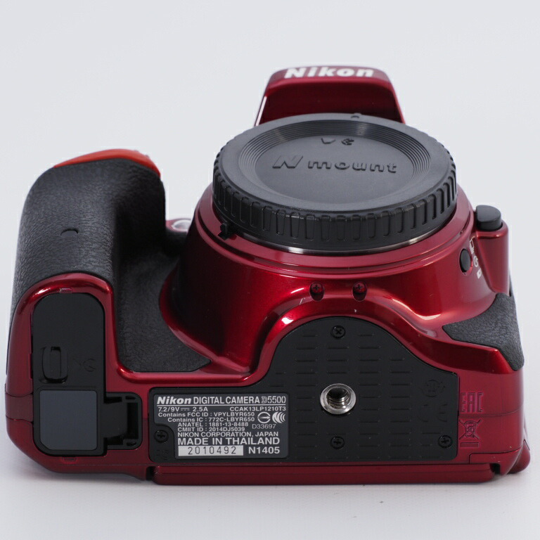 楽天市場】Nikon ニコン デジタル一眼レフカメラ D5500 ボディ レッド