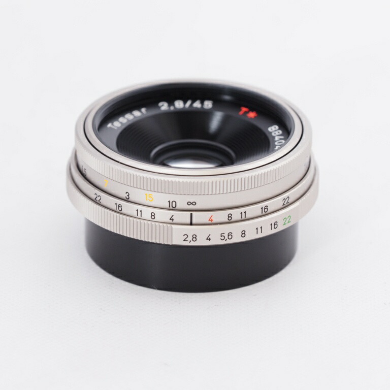 楽天市場】CONTAX コンタックス Carl Zeiss Tessar 100th Jahre 45mm