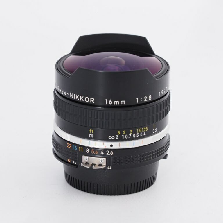 楽天市場】Nikon ニコン Fisheye Nikkor Ai 16mm F2.8s Ai-s Fマウント