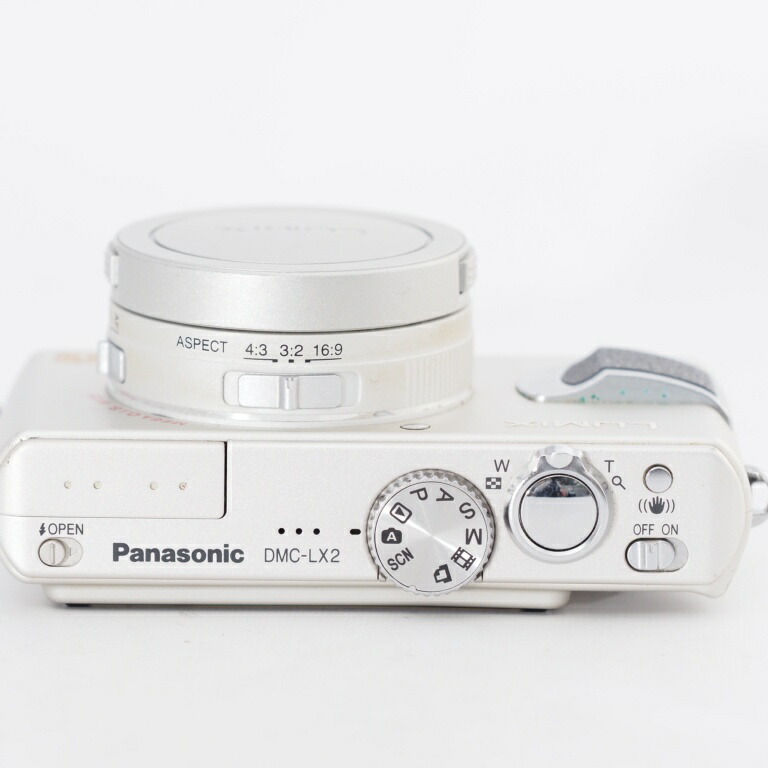 楽天市場】Panasonic パナソニック デジタルカメラ LUMIX LX2 シルバー