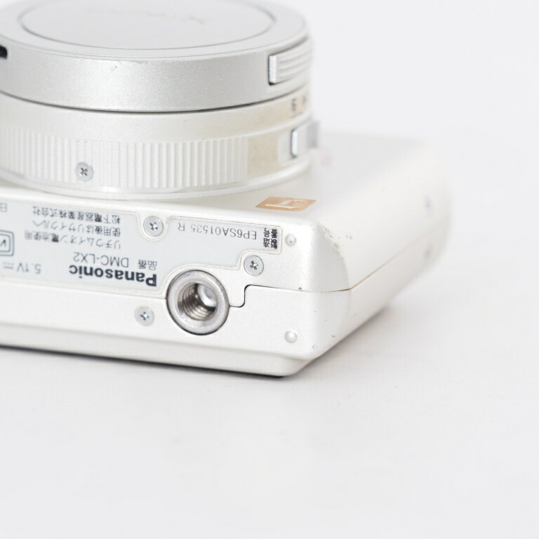 楽天市場】Panasonic パナソニック デジタルカメラ LUMIX LX2 シルバー