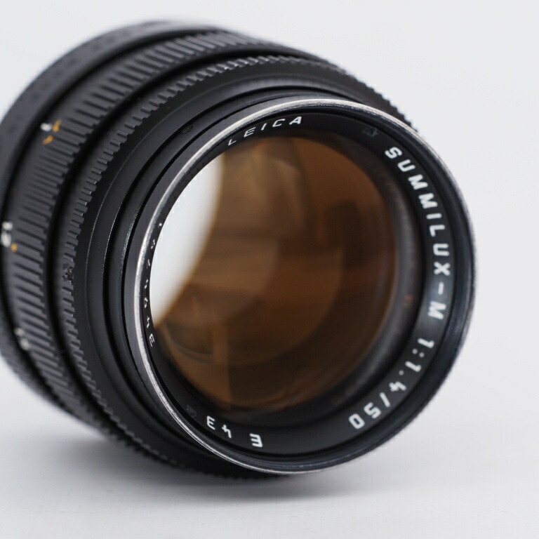楽天市場】LEICA ライカ SUMMILUX-M 50mm F1.4 E43 ブラック