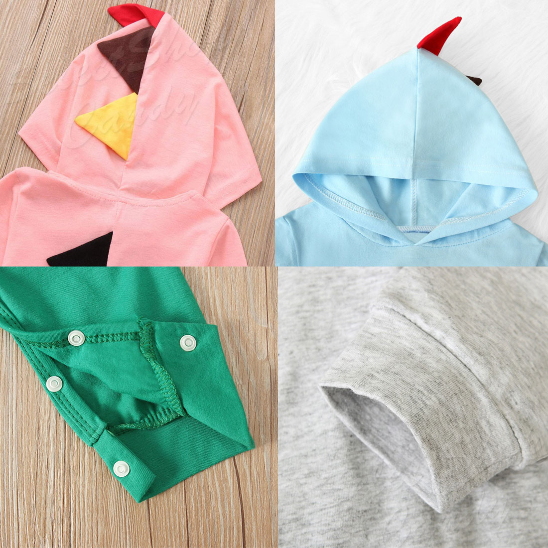 楽天市場】ロンパース ベビー服 カバーオール 恐竜 着ぐるみ 長袖 子供