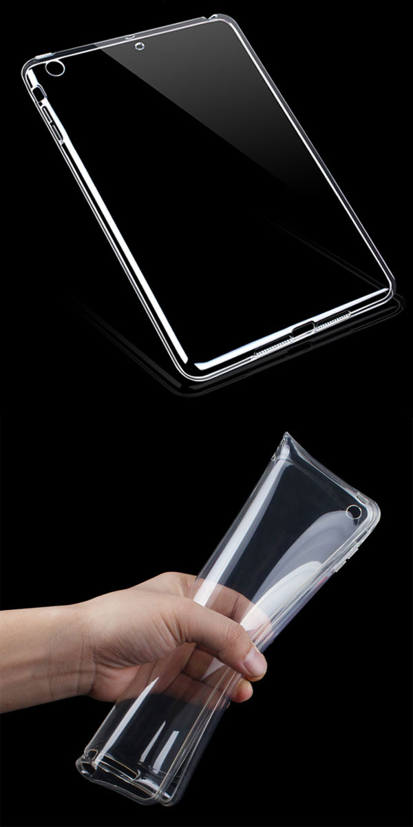 楽天市場】[送料無料] iPad Air ケース TPU ソフトケース 8色 | アイ