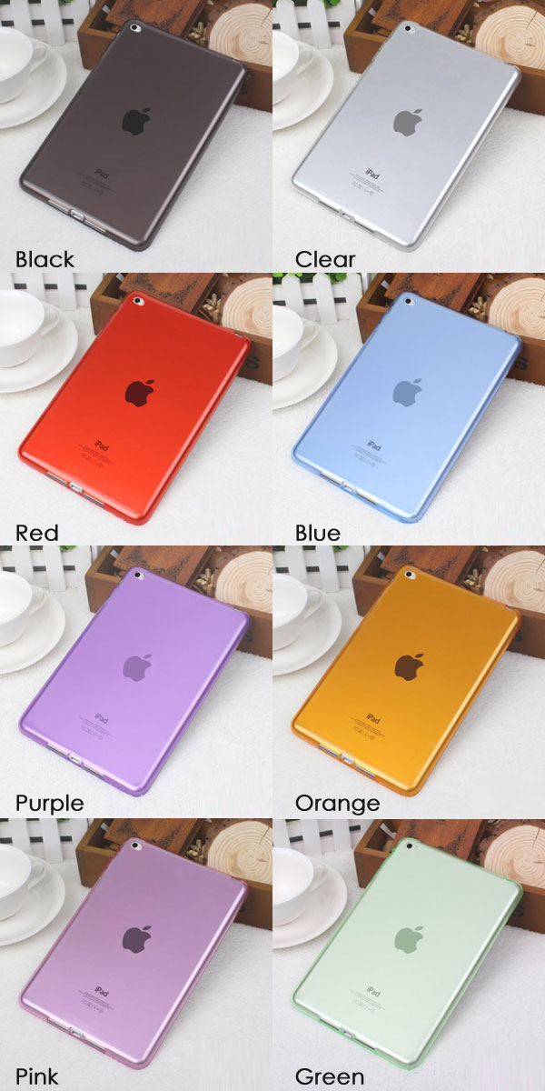楽天市場】[送料無料] iPad Air ケース TPU ソフトケース 8色 | アイ