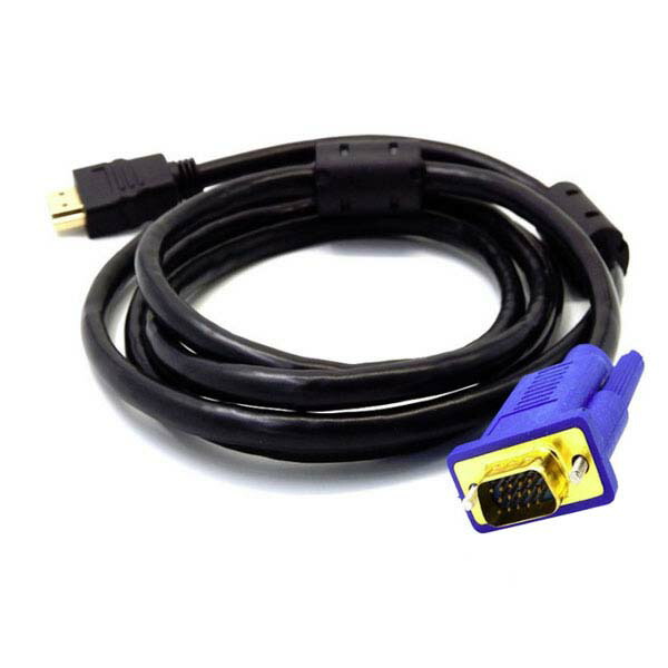 楽天市場】[送料無料] HDMI to VGA 変換ケーブル 3m 1080p対応 | HDMI