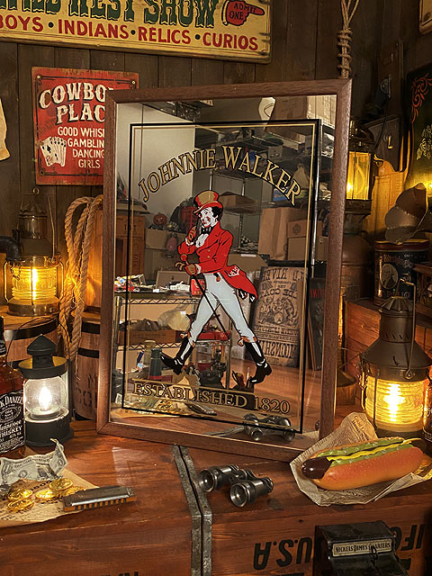 楽天市場】ビッグサイズ パブミラー （ジョニーウォーカー