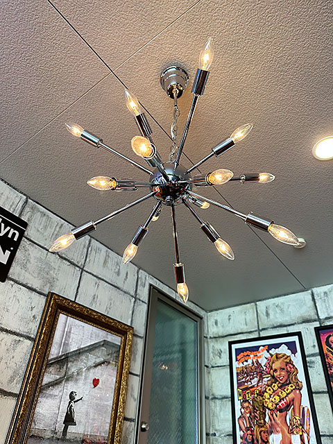 楽天市場】スプートニクランプ 16灯タイプ本体 LED球対応 （クローム