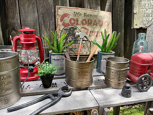 楽天市場】ドラム缶 ガーデンポケット （Sサイズ） アメリカン雑貨