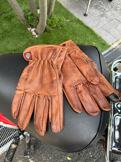 楽天市場】ヴィンテージ仕上げ レザーグローブ DIRTY オールシーズン用