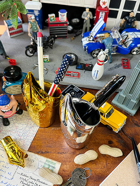 アメリカンビンテージディスプレイケース❤️筆ペン入れ 【公式通販】