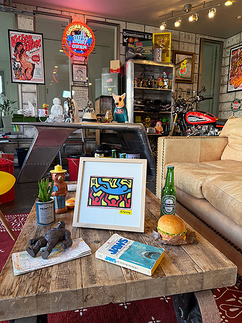 楽天市場】キース・ヘリング アートフレーム Sサイズ （Untitled