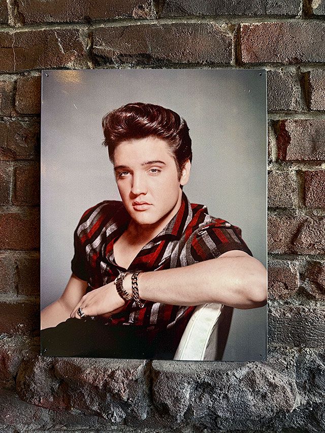 楽天市場】エルヴィス・プレスリー ブリキ看板 （アーリープレスリー