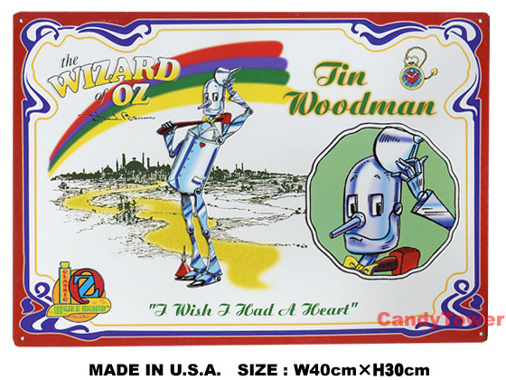 楽天市場】オズの魔法使い ブリキロボット- ブリキ看板 アメリカン雑貨