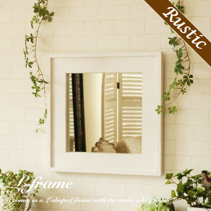 楽天市場】鏡 壁掛け ウォールミラー アンティーク Wフレーム ミラー