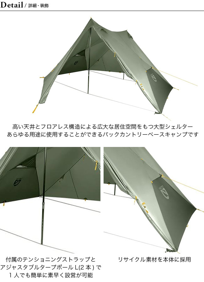 楽天市場】ニーモイクイップメント ヘキサライトEvo 6P NEMO Equipment