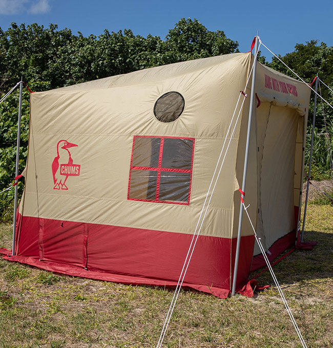 楽天市場】チャムス ブービースクエアテント4 CHUMS Booby Square Tent