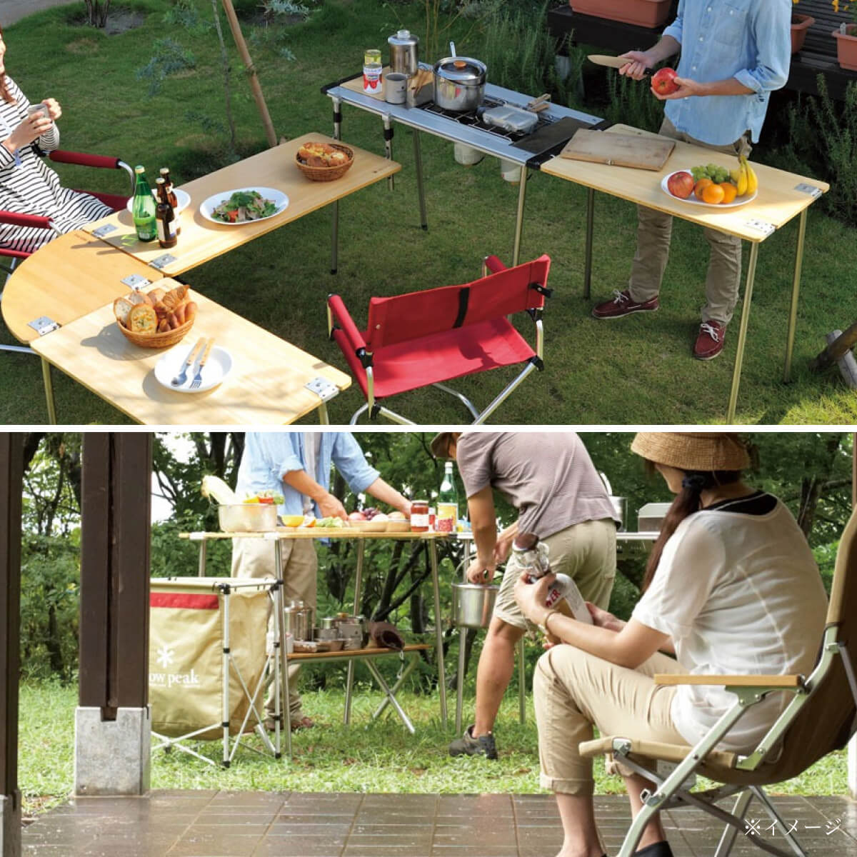 楽天市場】【SALE】【ラスト1点】スノーピーク アイアングリルテーブル