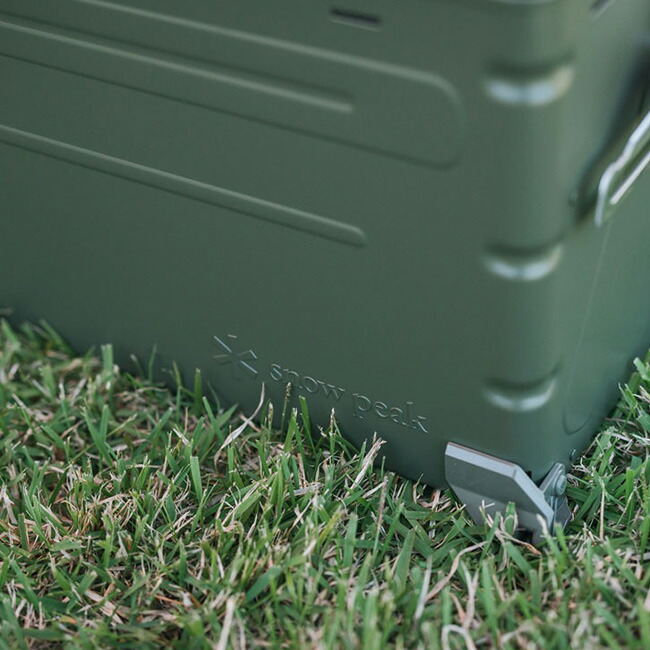 楽天市場】スノーピーク シェルフコンテナ25 オリーブドラブ snow peak