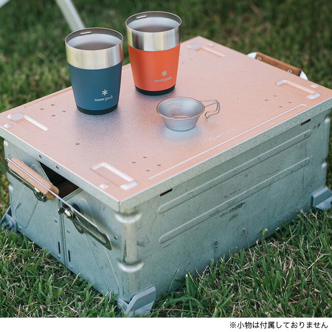 楽天市場】スノーピーク シェルフコンテナ リッドラック25 snow peak