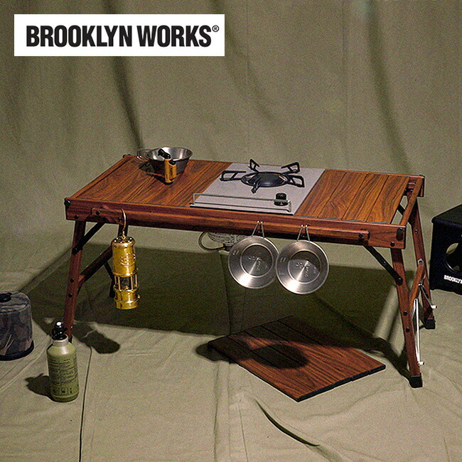 楽天市場】ブルックリンワークス アルミニウムバナーテーブル Brooklyn