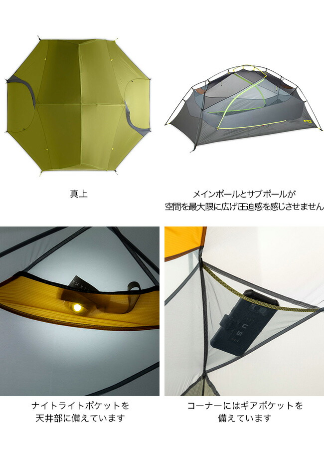 楽天市場】ニーモイクイップメント ダガー オズモ 2P NEMO Equipment