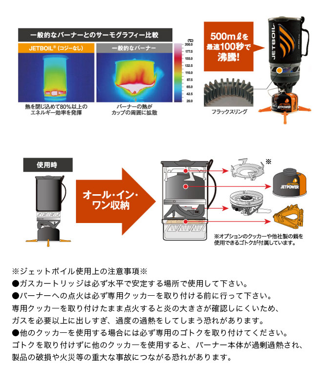 楽天市場】ジェットボイル フラッシュ JETBOIL FLASH 1824393 バーナー
