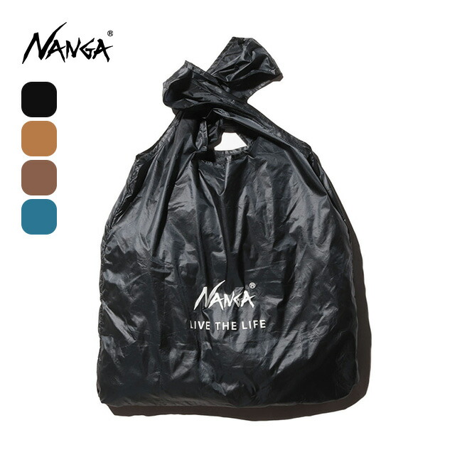 楽天市場】ナンガ ポケッタブルエコバッグ(LIVE THE LIFE) NANGA