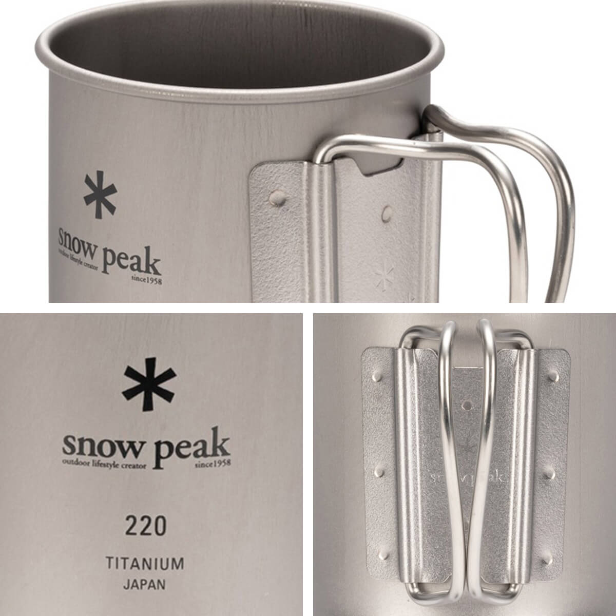 楽天市場】スノーピーク チタンシングルマグ 220 snow peak Titanium