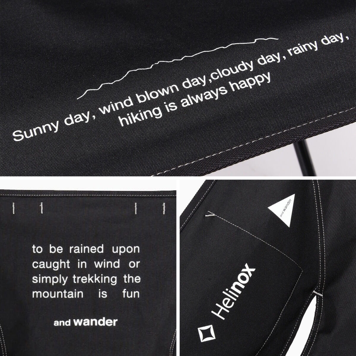 楽天市場】ヘリノックス×アンドワンダー フォールディングチェアワン