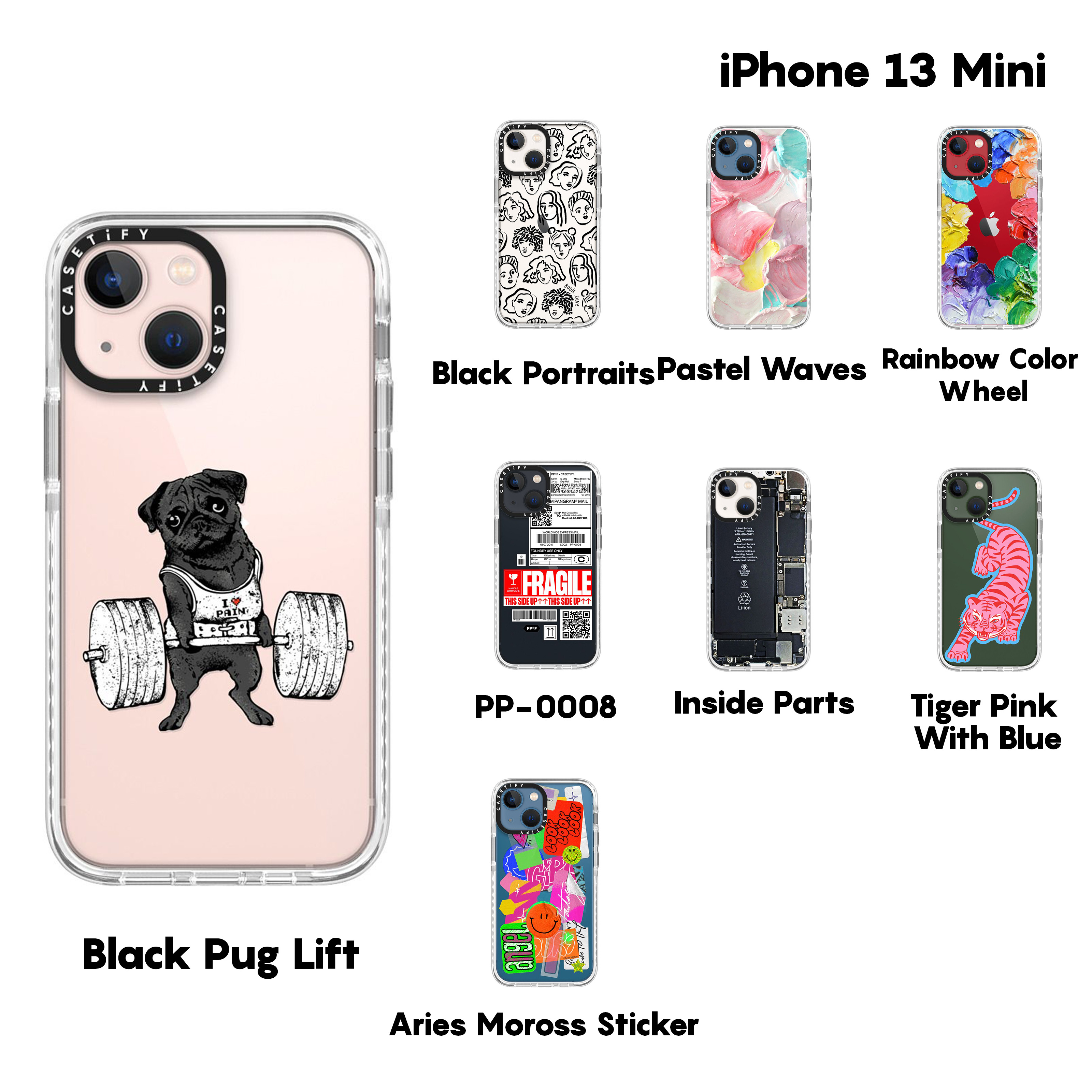 楽天市場】【公式】CASETiFY iPhone 13Mini インパクトケース クリア