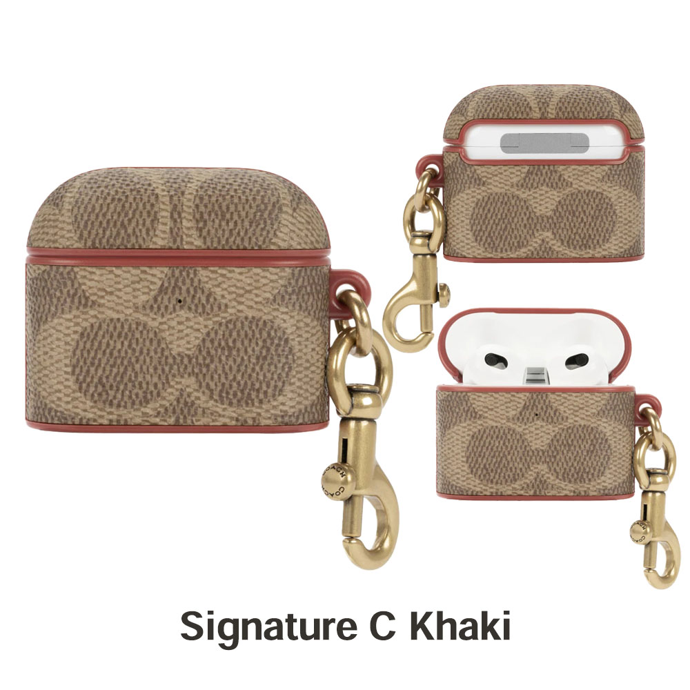 楽天市場】Coach Leather AirPods Case for AirPods 3rd ケース Coach