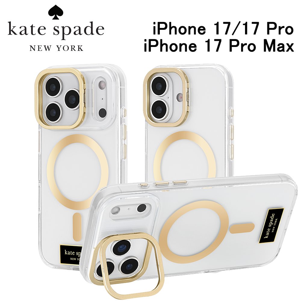 楽天市場】Kate Spade - Magsafe Protective Stand Case for iPhone17