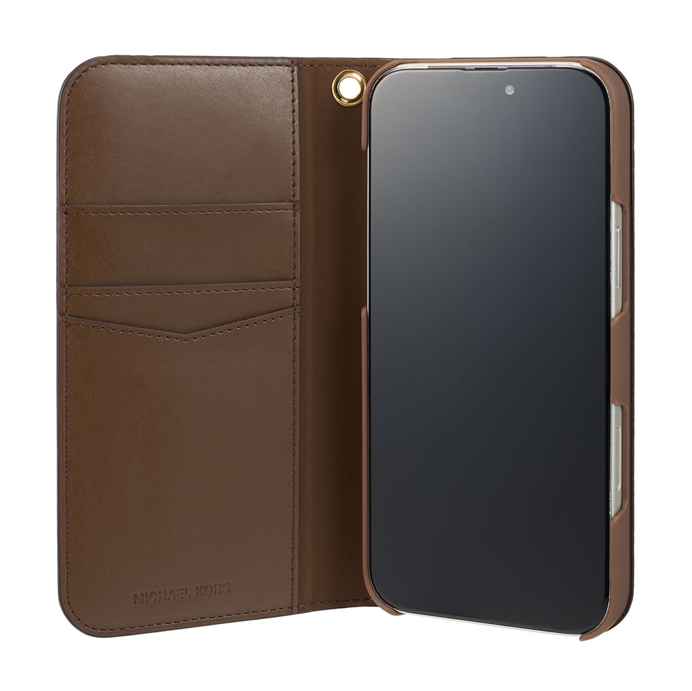 楽天市場】MICHAEL KORS Folio Case Stripe with Tassel Charm for