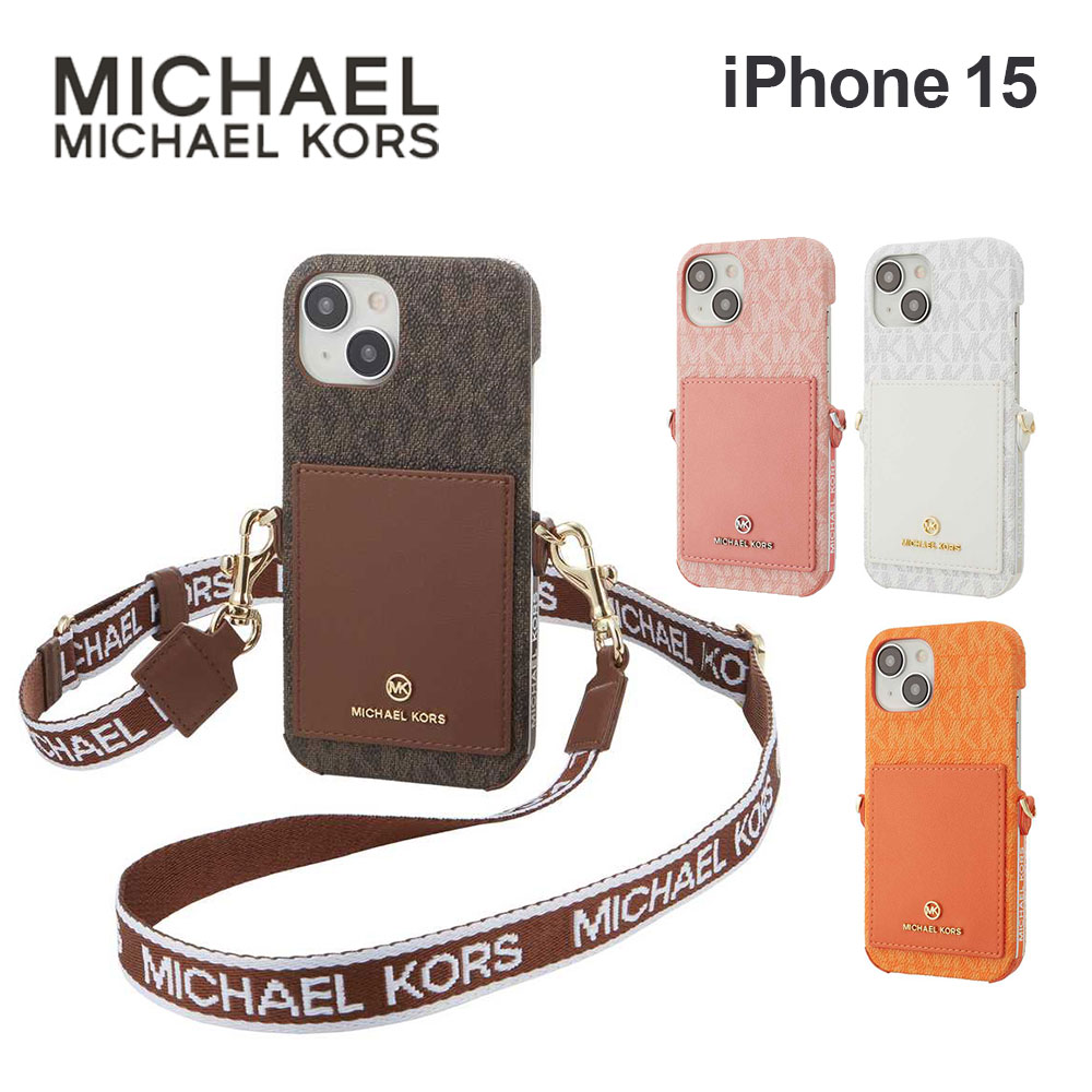 楽天市場】【正規代理店】 マイケルコース iPhone15 ケース MICHAEL
