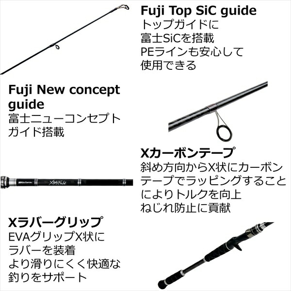 楽天市場】AbuGarcia アブガルシア クロスフィールド XSFS-862M