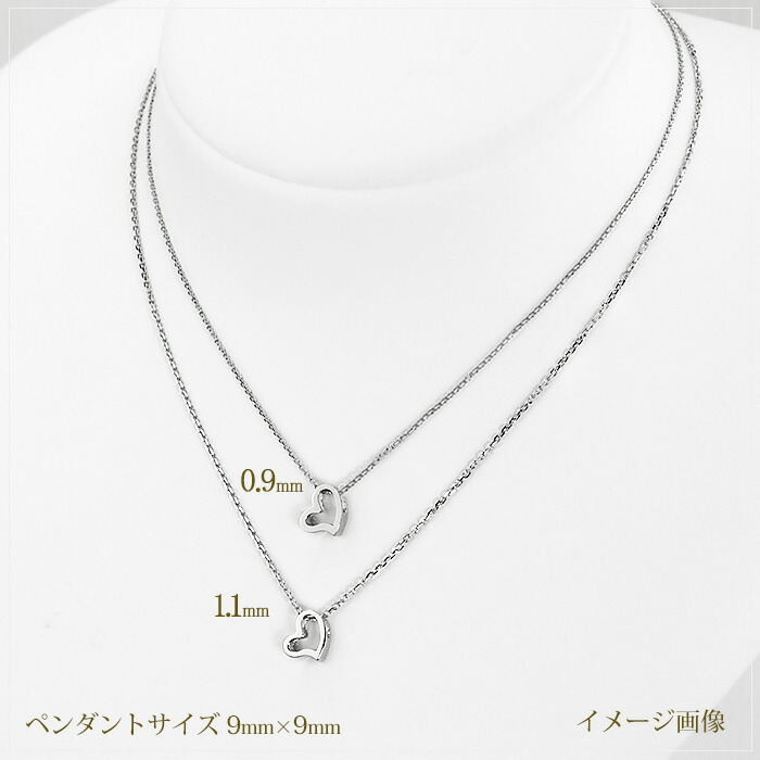 楽天市場】K18WG 小豆/あずき/あづき/アズキチェーン ネックレス(45cm