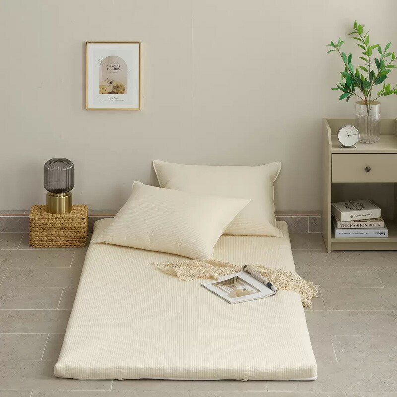 楽天市場】コットン メモリーフォーム トッパー 66166約100x200x5cm 肌