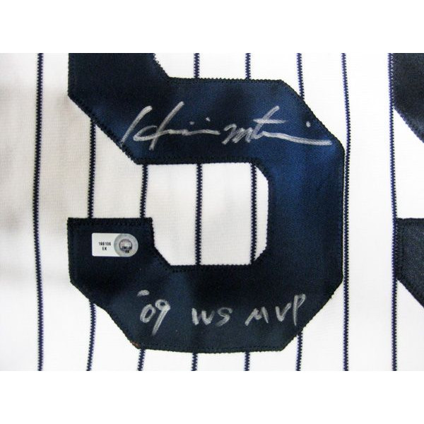 楽天市場】松井秀喜 MLB オーセンティック 直筆サイン入りヤンキース