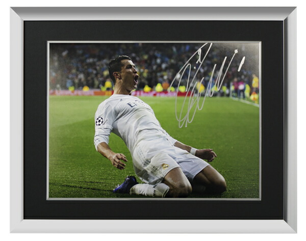 楽天市場】クリスティアーノ・ロナウド 直筆サインフォト レアル