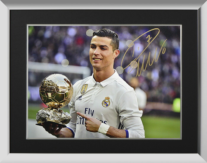 楽天市場】クリスティアーノ・ロナウド 2016 バロンドール受賞 直筆