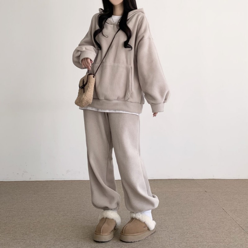 楽天市場】セットアップ レディース 大きいサイズ 裏起毛 2点セット