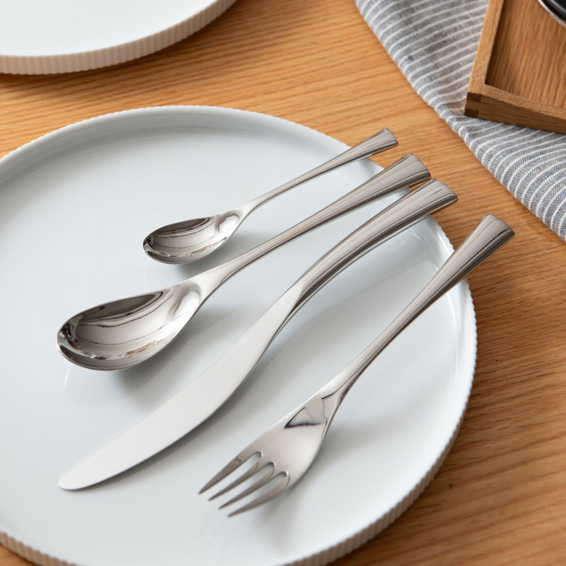 楽天市場】ジョージジェンセン カトラリー 4本セット コブラ シルバー